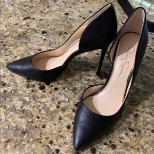 Jessica Simpson Black Heels